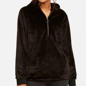 Sweater Ideology Women's Long Sleeve Zip Neck